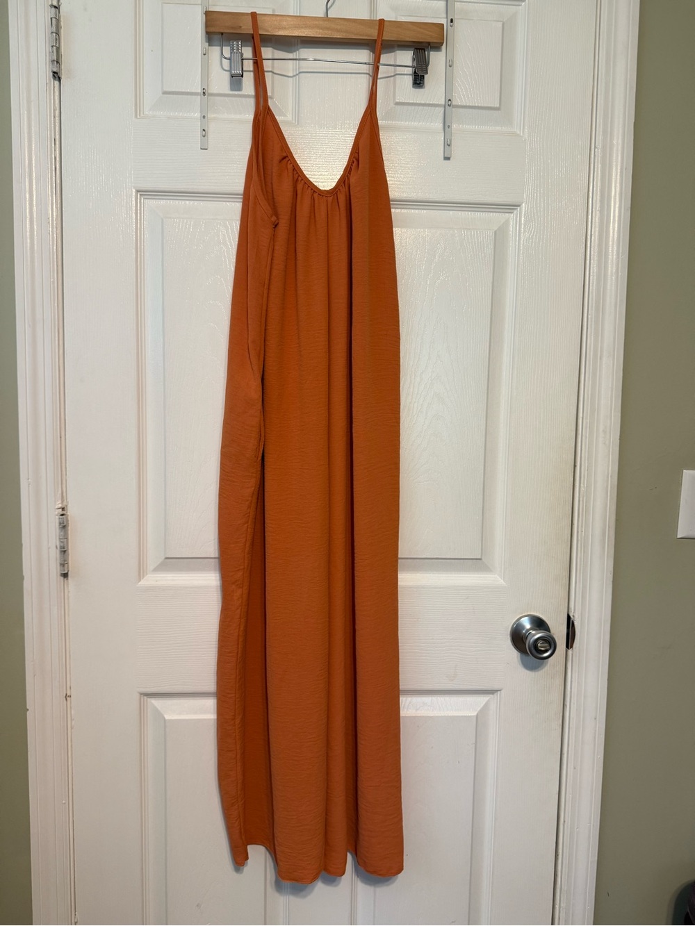 Women’s Rust Orange Flowy Jumper